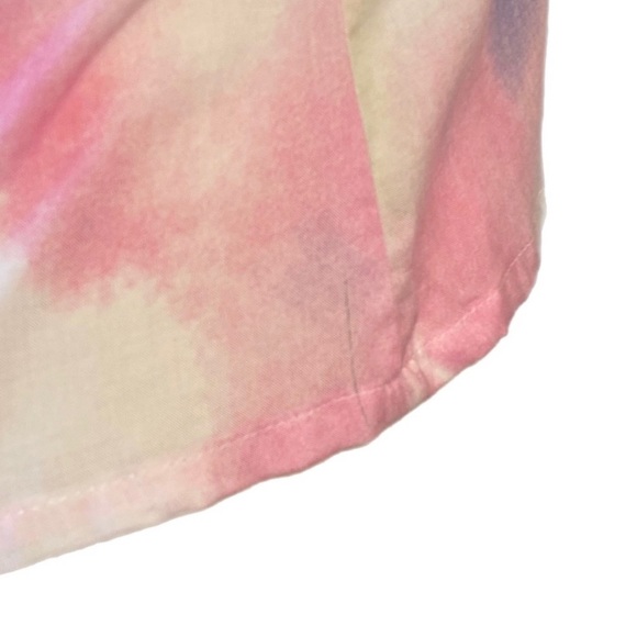 Spoiled Pastel Tie-Dye Open Back Flowy Tank Top - size XL - NWOT - Picture 4 of 8